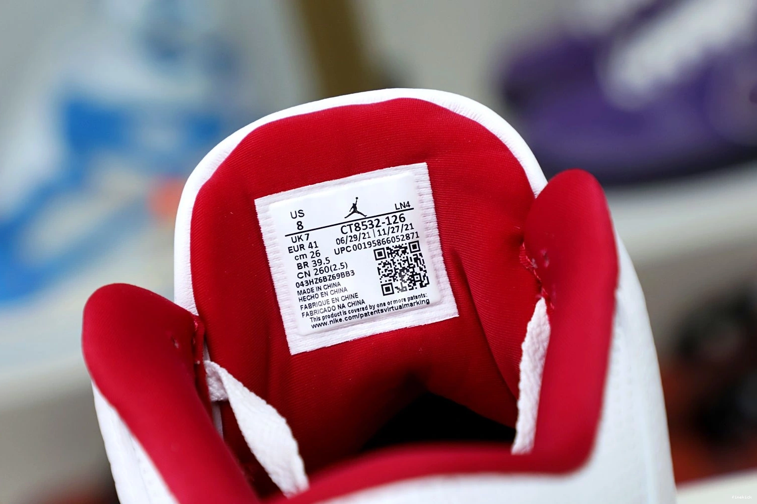Cardinal 3 Retro Jordan Air  Red(CT8532-126） 0817